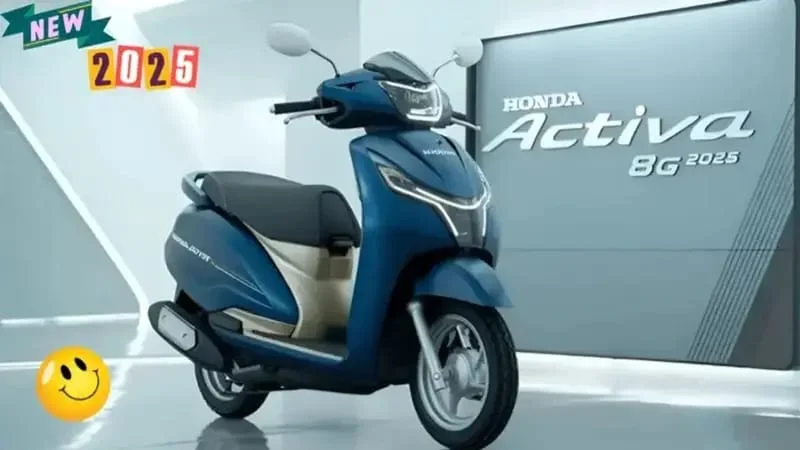 Honda Activa 8G, Honda Activa 2025 launch, 125cc scooter India, 85 KMPL mileage scooter, Smart Start-Stop scooter, Honda Activa 8G price
