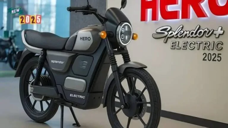 Hero Electric Bike 2025, 450 km range electric bike, fast charging Hero Bike, eco-friendly commuter bike, 250W electric motor