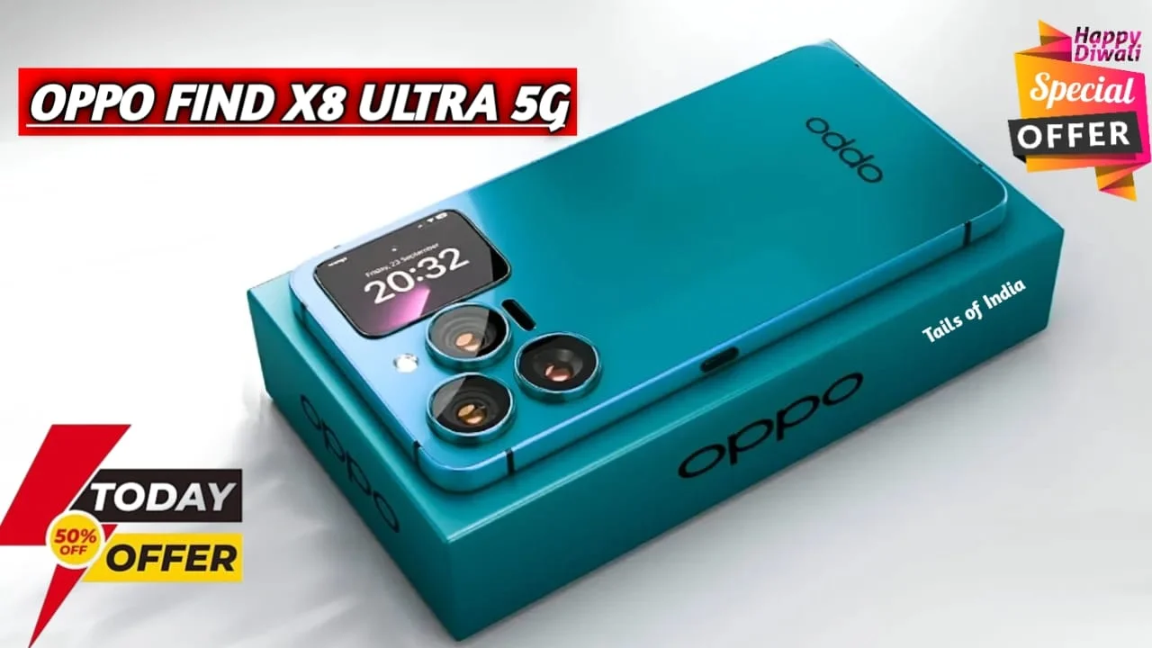 Oppo Find X8 Ultra 5G, Oppo Find X8 Ultra review, Oppo Find X8 Ultra price in India, 210MP pro camera smartphone, AMOLED display phone, flagship performance phone, 12GB RAM phone, high-storage Oppo smartphone, best 5G smartphone 2025, Oppo top-tier phone