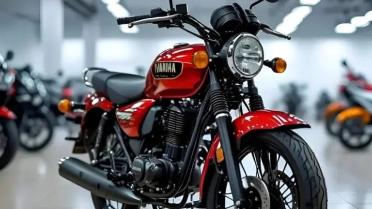 Yamaha RX100 2025, Yamaha RX100 retro bike, 334cc motorcycle India, 24PS engine bike, 75 KMPL mileage motorcycle, classic design bike