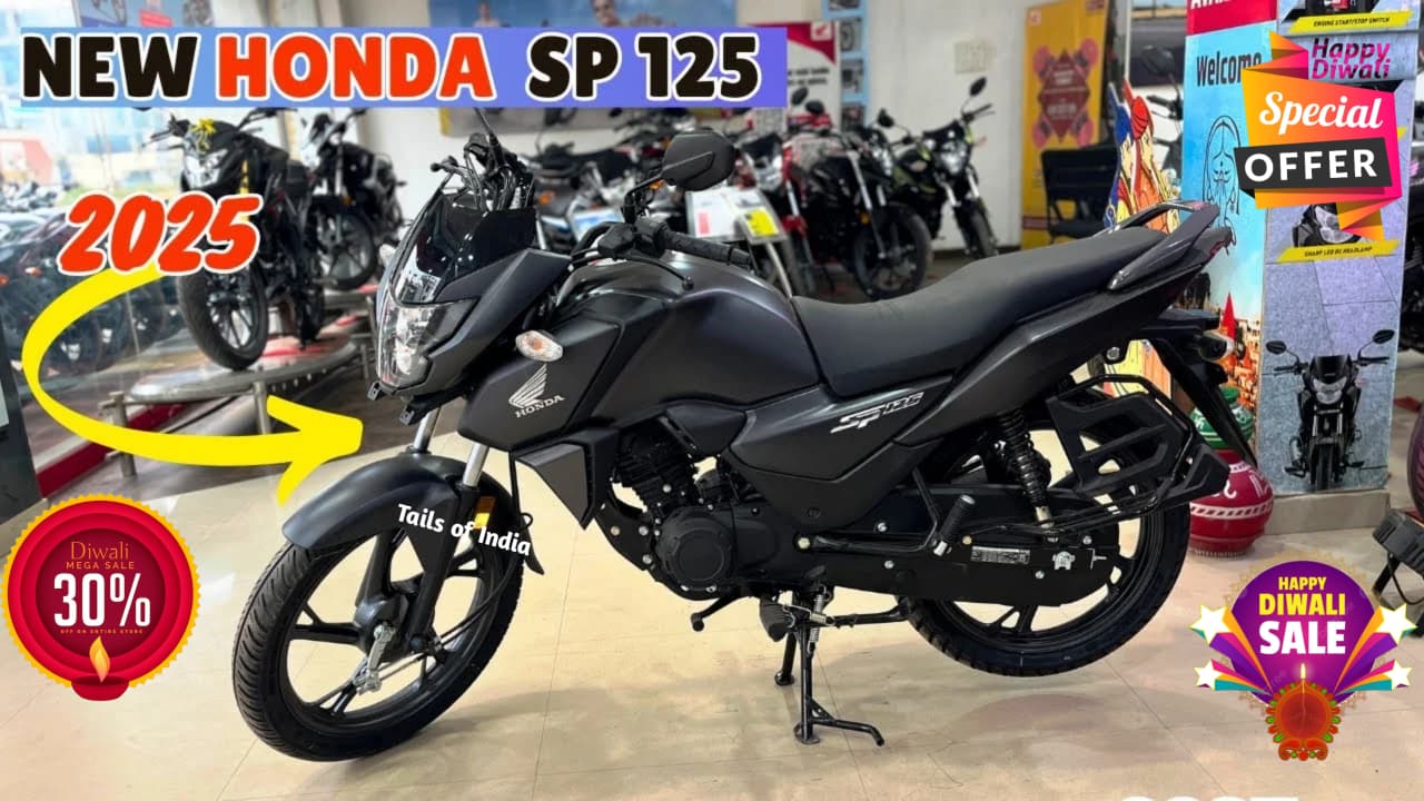 Honda SP 125 2025, Honda SP 125 price in India, SP 125 2025 launch, Honda SP 125 features, SP 125 digital meter, Honda SP 125 mileage, SP 125 review, Honda SP 125 sport bike, SP 125 2025 offers, Honda SP 125 30% discount