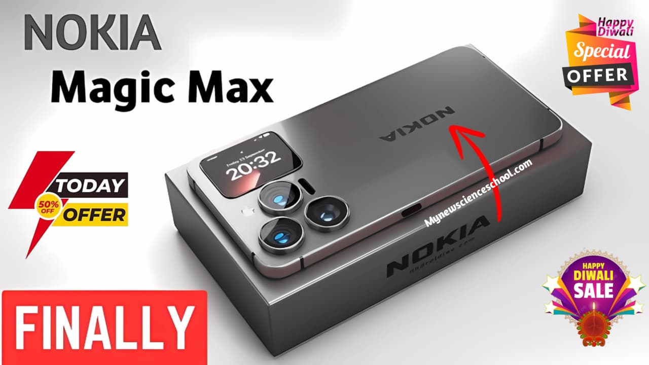 Nokia Magic Max 5G, Nokia Magic Max price in India, Nokia Magic Max 2025 launch, Nokia Magic Max features, Nokia Magic Max 12GB RAM, Nokia Magic Max 256GB storage, Nokia Magic Max 145W fast charging, Nokia Magic Max review, Nokia Magic Max camera, Nokia Magic Max Diwali offer