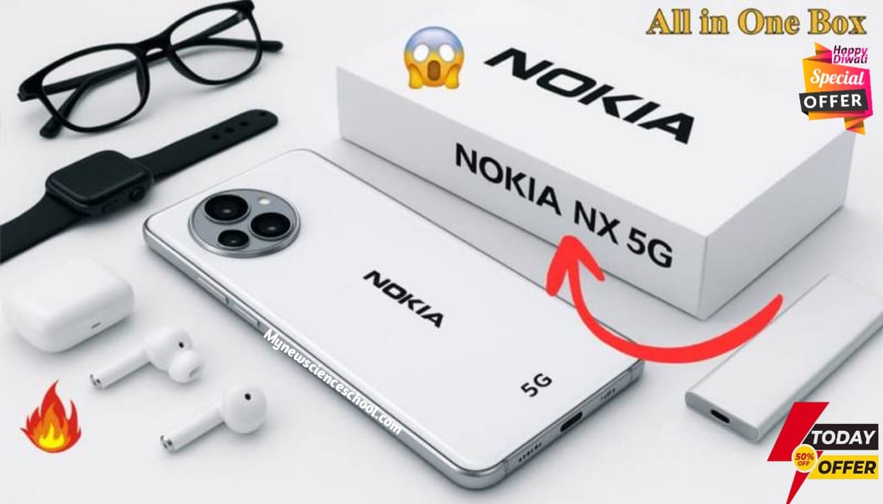 Nokia NX 5G, Nokia NX 5G price in India, Nokia NX 5G 2025 launch, Nokia NX 5G features, Nokia NX 5G 250MP camera, Nokia NX 5G 144Hz OLED display, Nokia NX 5G 7800mAh battery, Nokia NX 5G 180W fast charging, Nokia NX 5G review, Nokia NX 5G Diwali offer